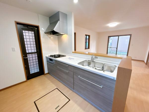 下野市石橋　4ＳＬＤＫ　中古住宅のキッチン