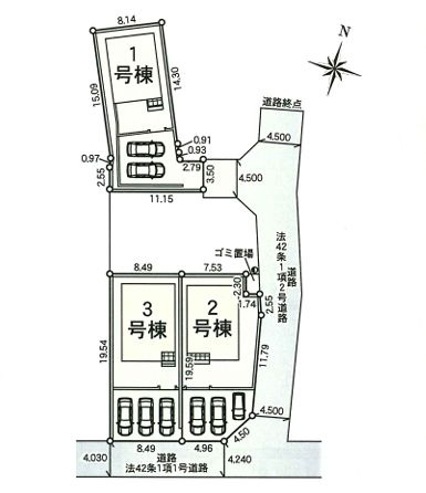 南足柄市塚原新築戸建て　第35-2号棟の区画図|区画図「南足柄市塚原新築戸建て」