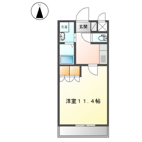 アメニティーハイツ　Ｙの間取り