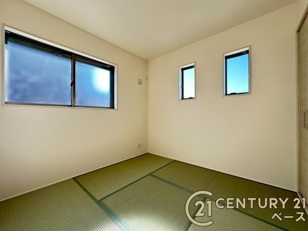 リーブルガーデン長柄町 ２号棟 ／新築一戸建の和室|■現地撮影写真■ほっこり落ち着ける和室！客間としてもご利用いただけます！