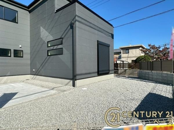 リーブルガーデン長柄町 ３号棟 ／新築一戸建の庭|■現地撮影写真■多用途に使用可能！広々としたお庭があります！