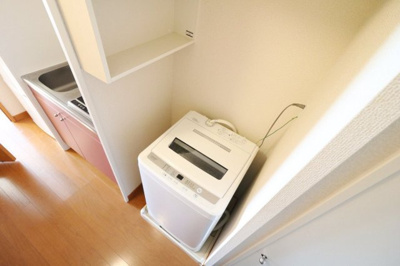 【その他】 | レオパレスＮｏｒｔｈＲｉｖｅｒ | 洗濯機完備によりお手軽に引越しが可能！