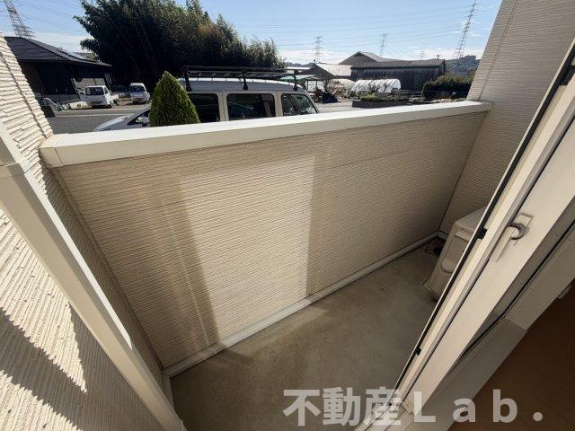 グレイスフル松山のバルコニー