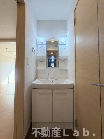 グレイスフル松山の洗面所