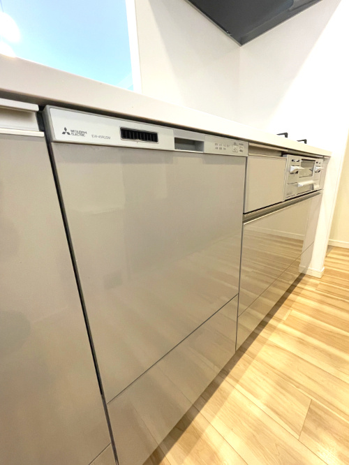 アルファステイツ老松小南のキッチン|食洗機もあるため、便利です。