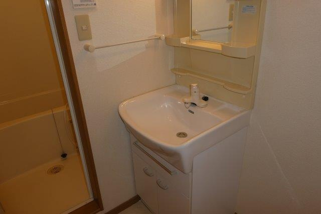 プラシード倉敷の独立洗面台