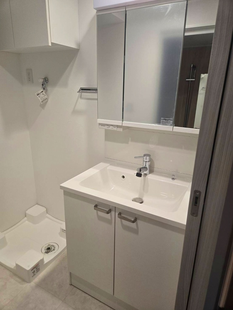 アスブルーム奥浅草の独立洗面台