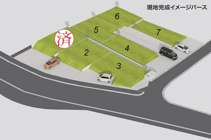 秦野市堀山下売地　3期2区画