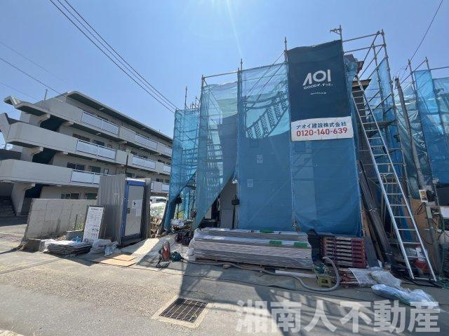 平塚市田村6丁目　新築戸建の外観|落ち着いた雰囲気の外観です