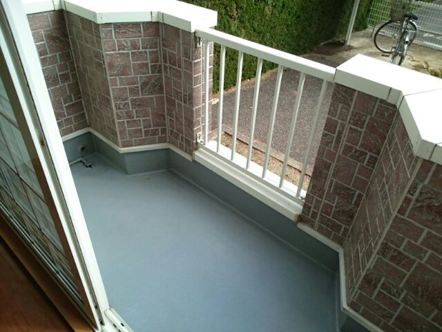 ジョイタカハシⅩⅡのバルコニー|広々としたバルコニーです