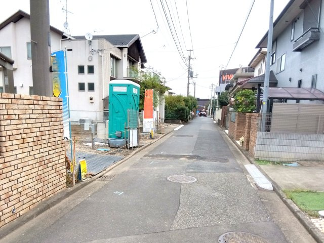 新築/志木市柏町2丁目　の前面道路含む現地写真
