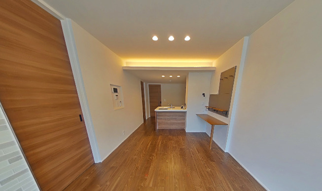 熊本市中央区大江６丁目の賃貸マンションの居間・リビング