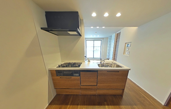 熊本市中央区大江６丁目の賃貸マンションのキッチン