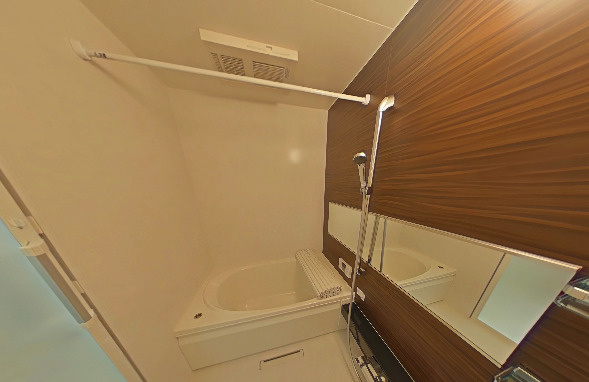 熊本市中央区大江６丁目の賃貸マンションの浴室