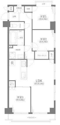 エンゼルハイム大森南の間取り