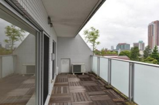 六本木デュープレックスエムズのバルコニー