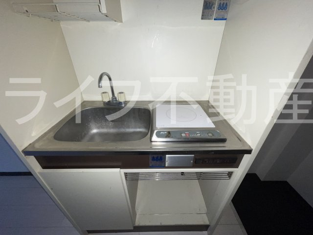 長栄寺ハイツのキッチン|きれいなキッチンです