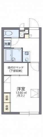 レオパレスＨａＲＵⅡの間取り