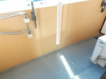 スプリング　セブンのバルコニー