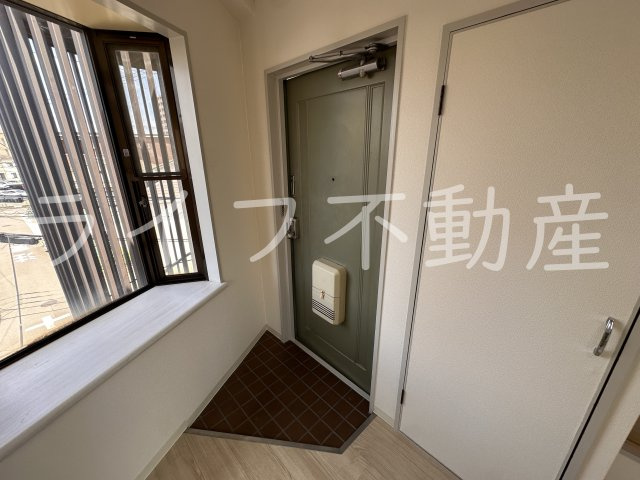 コーポS.Aの玄関