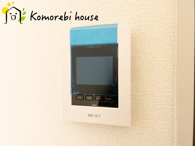 さいたま市指扇領別所　　新築一戸建て　リーブルガーデン　01の防犯設備|モニター付インターホンです