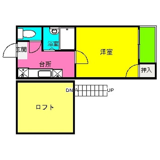 マリーコーポⅡの間取り