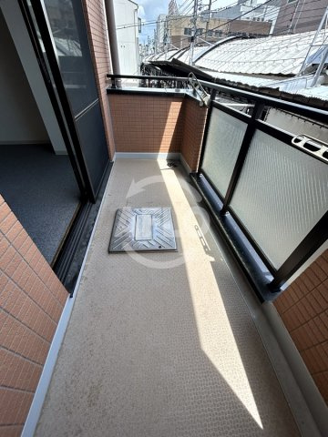 メルベーユ城東のバルコニー|メルベーユ城東　バルコニー