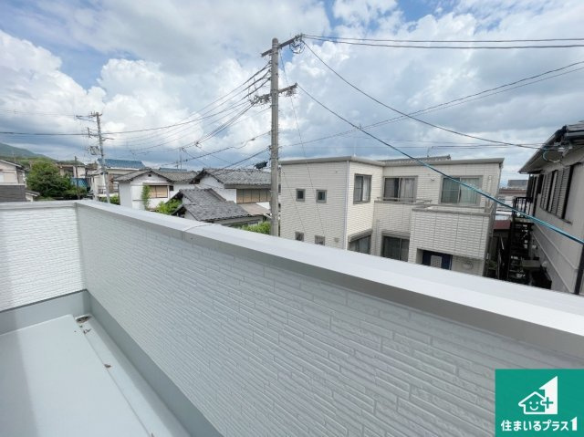 大津市錦織　第1期　新築一戸建てのバルコニー|日当たりのよいバルコニー！お部屋が開放的に！