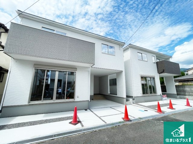 大津市錦織　第1期　新築一戸建ての外観|安心の10年保証！外観を美しく保ち、雨水で汚れを落とします！気になることがありましたら、お気軽にお問い合わせください！
