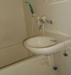 ベアパレスBの洗面所