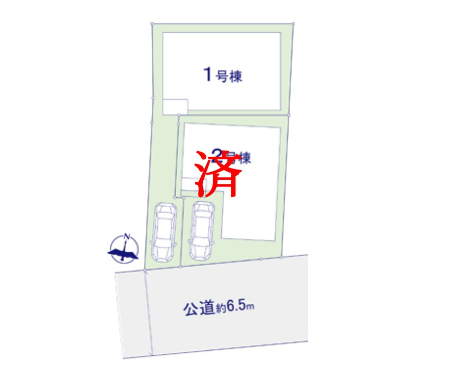 練馬区錦1丁目　新築戸建の区画図|区画図

ご内見希望・資料請求などお気軽にお問い合わせ下さい！
03-5990-5201