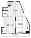 【間取り】 | 2DKの間取り