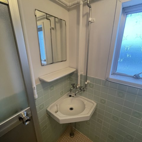 スワンマンションの洗面所