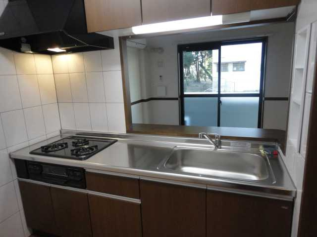 ラビエールⅡのキッチン|カウンターキッチン