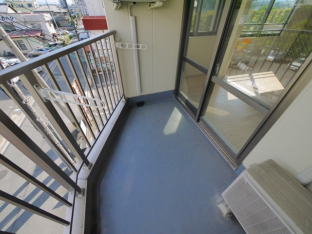 グランスター大宮のバルコニー