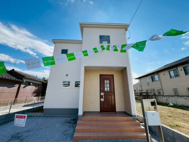 【Livele Garden】　野田市中根　2期　全2邸の外観|〇１号棟〇
広々主寝室9.75帖！家事の負担を減らす『水廻り集中』プランの間取りです♪
2025年11月撮影