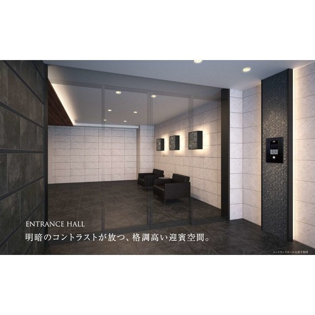 ファーストフィオーレ東灘のその他共用部分|ゆったりとしたリビングです