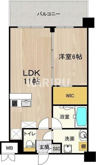 PHOERME城北公園(フェルム城北公園)の間取り