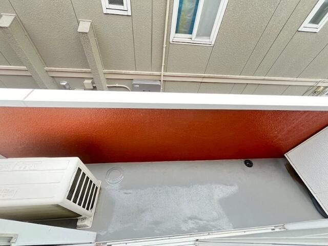 コーポ錦のバルコニー