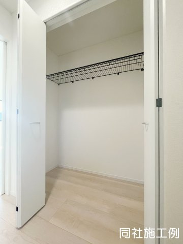 新築戸建・建売　柴田町船岡七作　耐震＋制震　船岡小・船岡中の収納|同社施工例