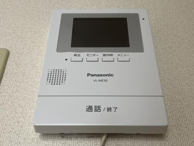 コーポあすかⅠのセキュリティ|カメラ付インターホン