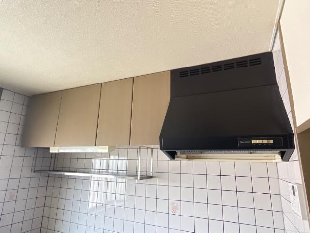 コーポあすかⅠの収納|キッチン吊戸棚