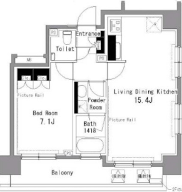 渋谷区桜丘町の賃貸マンション
