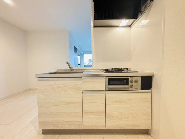 ホークヒルズ紫のキッチン|別号数タイプ
