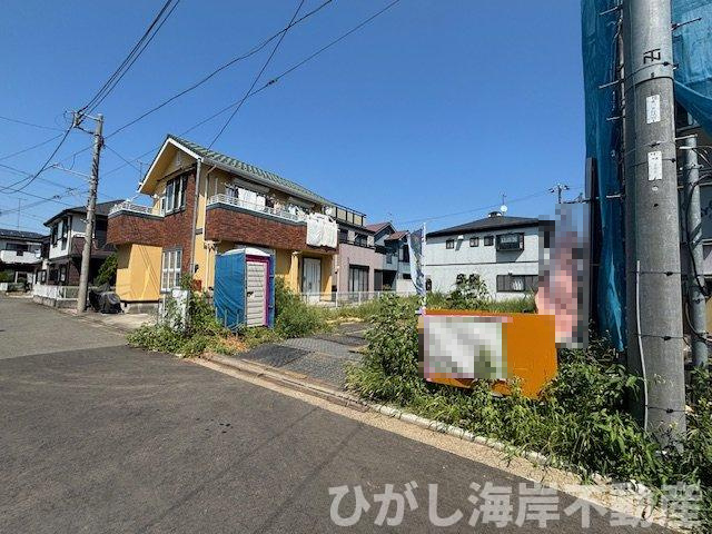 茅ヶ崎市香川5丁目　売地　全11区画の前面道路含む現地写真|現地外観