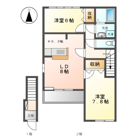 カインド・リバレインの間取り