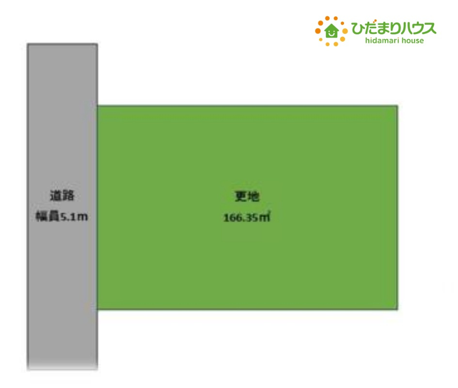 行田市白川戸　売地の土地図