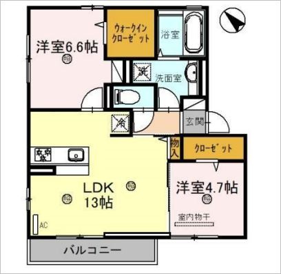 ル　プルミエの間取り