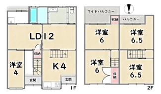 【間取り】 | 右京区西京極堤下町