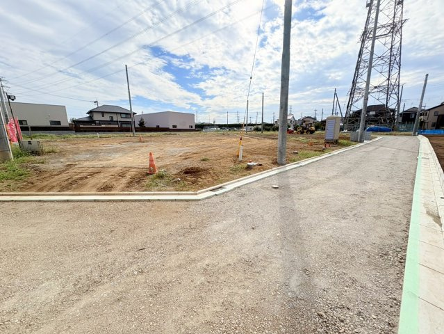 川越市むさし野　建築条件付き売地　「南大塚駅」徒歩23分　【福原小学区】の外観